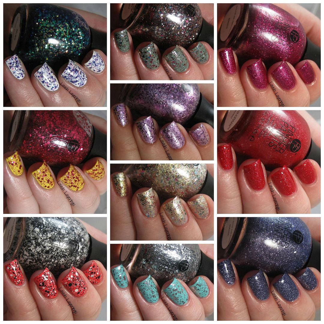 Lavish Layerings New FingerPaints Core Colors for 2015